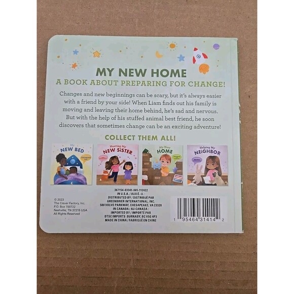 My New Home A Book About Preparing For Changes And New Beginnings 2023 - Picture 2 of 5